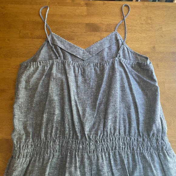 NWOT Size XL Calypso St. Barth for Target linen blend faded brown jumpsuit - Picture 8 of 15